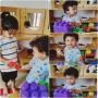 Toddlers in Sneha's Imagination Station