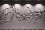 Enhance Interiors with Random Wave Design Wall Cladding