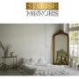 Mirrored Glass Bedside Table – Shop Elegant Styles at Stylis