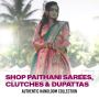 Shop Paithani Sarees, Clutches & Dupattas – Authentic Handlo