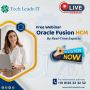 Oracle Fusion HCM Online Training Hyderabad