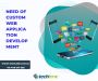 Need Of Custom Web Application Development