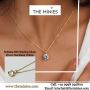 Buy Solitaire 925 Sterling Silver Zircon Necklace Online At 