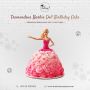 A Barbie Birthday Cake in Pink Perfection