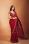 Shop Suhana Khan's Red Saree Set – Celebrity Style for You