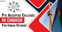 Which Colleges Accept PTE in Canada?
