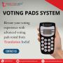 Voting Pads For Conferences