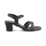Different Types of Black Heel Sandals at Tresmode