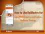 Use RailRestro for Live PNR Enquiry & Indian Railway Timings