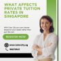 What Affects Private Tuition Rates in Singapore