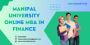 Manipal University Online MBA in Finance