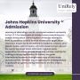 Johns Hopkins University admission
