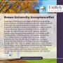 Brown University Acceptance Rate