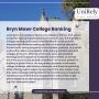 Bryn Mawr College Ranking Bryn Mawr College Ranking