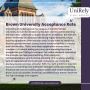 Brown University Acceptance Rate 