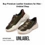 Buy Premium Leather Sneakers for Men – Unlabel Shop