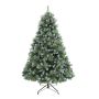 Affordable Flocked Christmas Tree