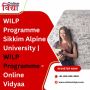 WILP Programme Sikkim Alpine University | WILP Programme - O