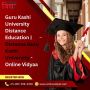 Guru Kashi University Distance Education - Online Vidyaa