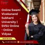 Online Swami Vivekanand Subharti University | SVSU Online 