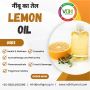 Premium Lemon Oil: A Zesty Delight for Your Senses