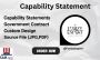 I will do capability statement bid proposal uei code cage co