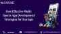 Cost-Effective Multi-Sports App Development Strategies for S