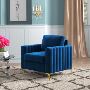 Bristo Upholstered Velvet Club Chair