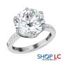 Shop Affordable Women's Moissanite Engagement Rings Shop LC