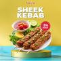 Savour Authentic Indian Flavours – Sheek Kebab 10% Off!