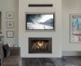 Experience the warmth and ambiance of our array of gas firep