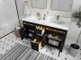 Easy Living with a 60" Double Sink Vanity for Families