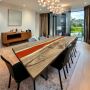 Buy Unique Epoxy Resin Dining Table Designs from Woodensure