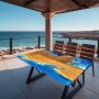 Woodensure Epoxy Dining Table: Perfect Blend of Nature 