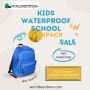 kids waterproof school backpack
