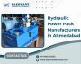 Hydraulic Power Pack Manufacturer & Supplier in Ahmedabad, G