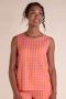Discover Everyday Style with a Textured Check Vest Top