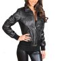 Crafted Elegance – Women's Leather Outerwear Collection