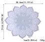 Aai Planet 12 inch mandala clock mould