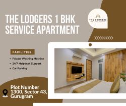 1BHK Service Apartment in Gurgaon | 1bhk service apartment 