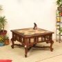 Festive Sale: Luxurious Teak Wood Center Tables for Diwali!