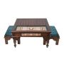 Teak Wood Coffee Table Sets for Diwali – Buy Today!