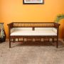 Buy 3 Seater Wooden Sofa – Perfect Blend of Comfort & Style