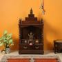 Shop Exquisite Teak Wood Mandir for Your Home