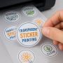  Transparent Sticker Printing: Clear, Clean & Professional B