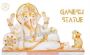 Ganesh Marble Statue