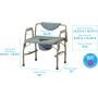 Shop ACG Medical Heavy Duty Drop Arm Commode