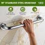 Shop 18 inch Stainless Steel Grab Bar for Bathroom Care