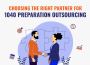 1040 preparation outsourcing