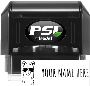 Large PSI Pre-Inked Cool Llama Personalized Name Stamp		